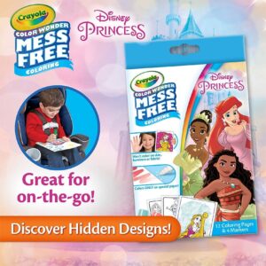 Crayola Color Wonder Disney Princess Mini Box Set, 12 Pgs & 4 Markers, Coloring Set for Toddlers, Arts and Crafts, Creative Gift for Kids, Ages 3, 4, 5, 6 - Image 8