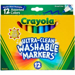 Crayola 12 Ct Ultra-Clean Washable Markers - Image 3