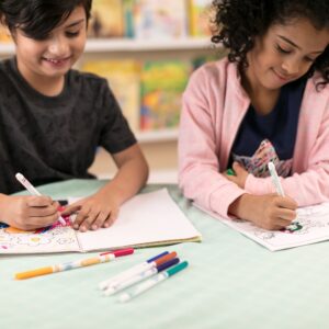 Crayola Ultra-Clean Washable Fine Line Markers, 20 Ct, School Supplies, Classroom Supplies for Teachers - Image 9