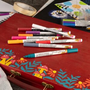 Royal & Langnickel 12 Piece Acrylic 1.2 mm Jewel Markers - Image 5