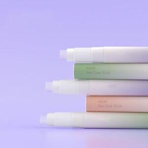 Hilingoto Pen-Shaped Solid Glue High Viscosity Glue Stick Purple, Glue Stick Promotional Sales, Office Stationery - Image 3