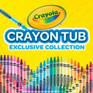 Crayola Crayon & Storage Tub, 168 Ct, With Specialty Crayons, Classroom Must Haves, Coloring Gifts for Kids and Teachers - Image 3