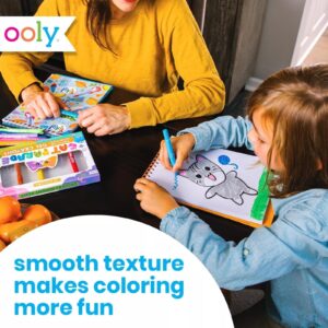 OOLY Smooth Stix, 24 Watercolor Gel Crayons for Kids, Paintbrush Included - Image 25