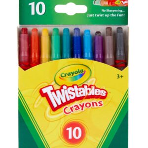 Crayola Mini-Twistables Crayons, 10 Count, Assorted Colors - Image 8