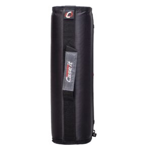 Case•it Mighty Zip Tab, Zip Binder w/ 5-Sub. File, Black, 3" Cap., 12.99"H x 13.11" W x 3"L,D-156-B - Image 5
