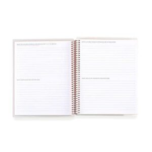 Erin Condren 7" x 9" Prompted Vision Journal - Cherry Blossom Changeable Cover w/Rose Gold Coil. Vision Spreads, Lined, Dot Grid, Sketchbook Pages w/ 160 pg/80 Sheets of 80 Mohawk Paper - Image 3