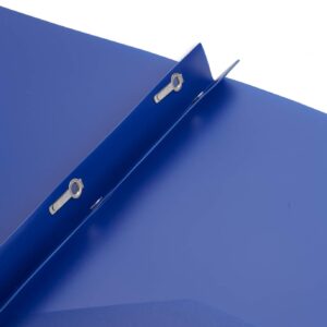 M·SOUTGONE 6 Pack Multicolor Plastic Folders with 3 Prongs, Ideal for School, College, Home, and Office - Image 9