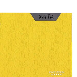 Five Star Stay-Put Plastic and Prong Folder, Harvest Yellow (340300E-WMT22) - Image 5