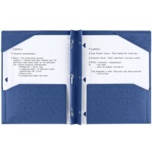 Five Star Stay-Put Plastic and Prong Folder, Harvest Yellow (340300E-WMT22) - Image 18