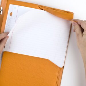 Five Star Stay-Put Plastic and Prong Folder, Harvest Yellow (340300E-WMT22) - Image 28