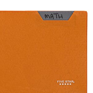 Five Star Stay-Put Plastic and Prong Folder, Harvest Yellow (340300E-WMT22) - Image 30