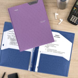 Five Star Stay-Put Plastic and Prong Folder, Harvest Yellow (340300E-WMT22) - Image 49