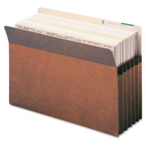 Smead Redrope Pockets Straight-Cut Tabs 5.25"Exp 10/BX Legal (74234) - Image 8