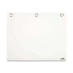 Pen + Gear Brand: Pencil Pouch 3 Ring, Zipper Case Binder, Translucent Clear - Image 2