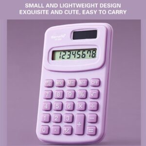 WICVIK Mini 4-Function Handheld Calculator, Multicolor - Image 7