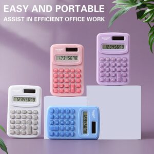 WICVIK Mini 4-Function Handheld Calculator, Multicolor - Image 12