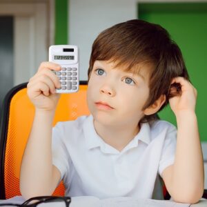 WICVIK Mini 4-Function Handheld Calculator, Multicolor - Image 19