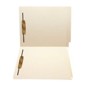 Medical Arts Press® Recycled Heavy-Duty Reinforced End Tab File Folder, 1/3-Cut Tabs, Letter Size, 1" Expansion, Manila, 50/Box