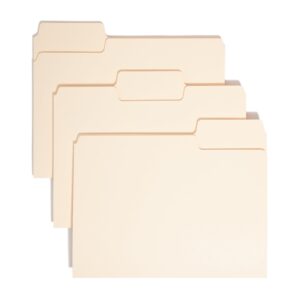 Smead SuperTabÂ® File Folders Manila 1/3 Cut 50/BX Letter (10401)