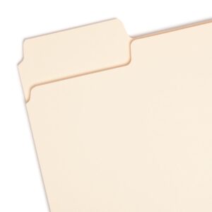 Smead SuperTab® File Folders Manila 1/3 Cut 50/BX Letter (10401) - Image 2