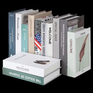 BELUPAI Decorative Books Random Style Delivery Club Hotel Gift Fashion Desktop Home Room Study Soft Box Stylish - Image 3