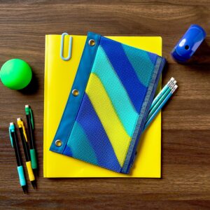 Pen+Gear Sensory Binder Pouch, Multicolor Pencil Case for Primary School - Image 3