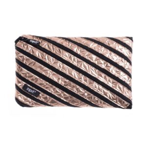 ZIPIT Metallic Large Pencil Case for Girls, Large Capacity Pencil Pouch, Case for Elementary School & Middle School (Silver-Rainbow) - Image 7