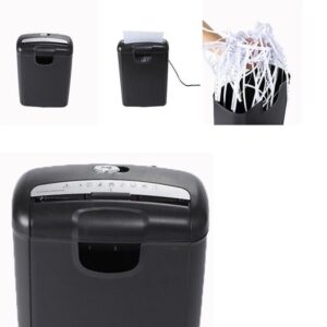 Commercial Office Shredder Paper Destroy Crosscut Heavy-duty Cd Dvd Credit Card Black - Image 3
