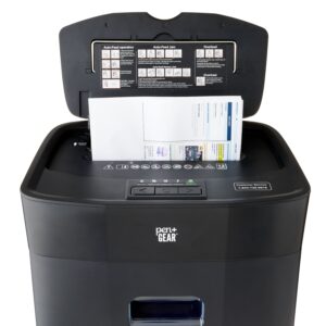 Pen+Gear 120-Sheet Auto Feed Micro-Cut Paper Shredder with 6 Gallon Pull-Out Bin, Black - Image 5
