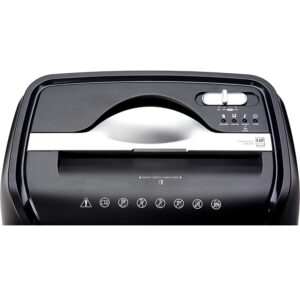Heavy Duty Office Shredder 12 Sheet Cut Paper and Credit Card Shredder for Home Office with 4.8-Gallon Black - Image 3