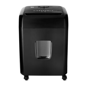 Pen+Gear 16-Sheet Cross-Cut Paper, CDs & DVDs, Credit Card Shredder, Black, 5.3 Gallon Bin - Image 3