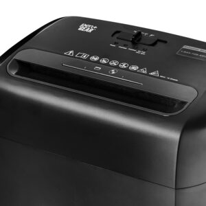 Pen+Gear 16-Sheet Cross-Cut Paper, CDs & DVDs, Credit Card Shredder, Black, 5.3 Gallon Bin - Image 4