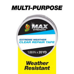 Duck Max Strength Extreme Weather 1.88 in. x 20 yd. Clear Tape - Image 11