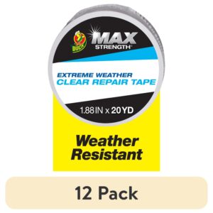 Duck Max Strength Extreme Weather 1.88 in. x 20 yd. Clear Tape - Image 13