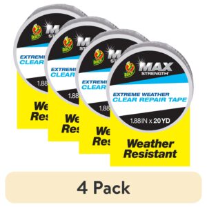 Duck Max Strength Extreme Weather 1.88 in. x 20 yd. Clear Tape - Image 14