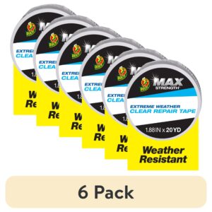 Duck Max Strength Extreme Weather 1.88 in. x 20 yd. Clear Tape - Image 17