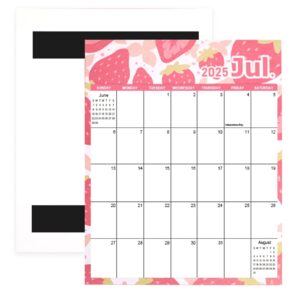 DIYMAG Magnetic Calendar for Refrigerator, 18-Month Refrigerator Calendar, 11.5 x 14.5in Wall Calendar(Jul 2025 – Dec 2026) - Image 1