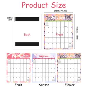 DIYMAG Magnetic Calendar for Refrigerator, 18-Month Refrigerator Calendar, 11.5 x 14.5in Wall Calendar(Jul 2025 – Dec 2026) - Image 2