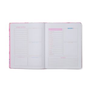 Think Ink Monthly Weekly Large (8" x 10") Pink Bows 15 Month Apr 2025 - Jun 2026 Hard Cover Planner - Image 7