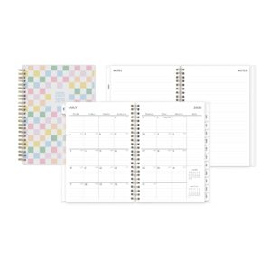 Blue Sky Monthly Weekly Notes Medium Planner, 5.875" x 8.625", Fun Checker 12-Month (July 2025 - June 2026) - Image 5