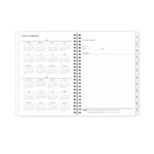 Blue Sky Monthly Weekly Notes Medium Planner, 5.875" x 8.625", Fun Checker 12-Month (July 2025 - June 2026) - Image 6