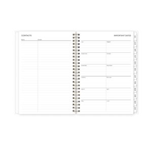 Blue Sky Monthly Weekly Notes Medium Planner, 5.875" x 8.625", Fun Checker 12-Month (July 2025 - June 2026) - Image 7