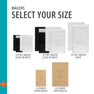 Pen+Gear Self-Seal Honeycomb Padded Mailer, 2 (8.5 in. x 11 in.), Brown, 1-Count - Image 9