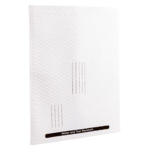 Duck Max Strength Self-Sealing Poly Bubble Mailer 6, 12.5" x 18.5", Solid White - Image 2