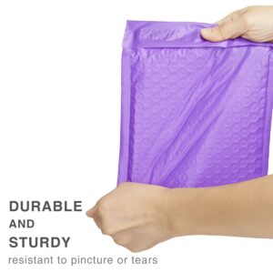 ProLine® Extra Wide Purple Poly Bubble Mailers Envelopes Bags 6" x 10" (25 Mailers) - Image 4