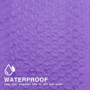 ProLine® Extra Wide Purple Poly Bubble Mailers Envelopes Bags 6" x 10" (25 Mailers) - Image 5