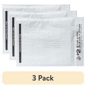 Duck Max Strength Self-Sealing Poly Bubble Mailer 2, 8.5" x 11", Solid White - Image 9