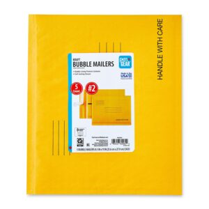 Pen+Gear Self-Sealing 2 Kraft Bubble Mailers, 8.5" x 11", 5 Pack - Image 7