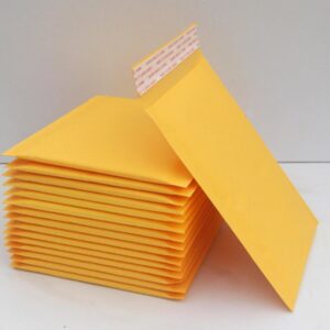 HFLWYWD 1/10pcs Yellow Kraft Bubble Mailers Padded Envelopes Bags Shipping Self Seal - Image 6