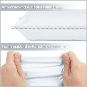 White Poly Mailers 10" x 13", 100 Pcs Large Poly Mailers for Small Business Self-Seal Shipping Bags for Clothing, Shipping Envelopes, Packaging Bags, Mailing Poly Bags - Image 4